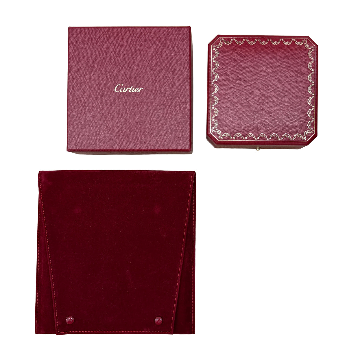 Cartier Yellow Gold  Love Necklace box