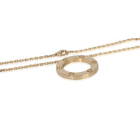 Cartier Yellow Gold  Love Necklace pv