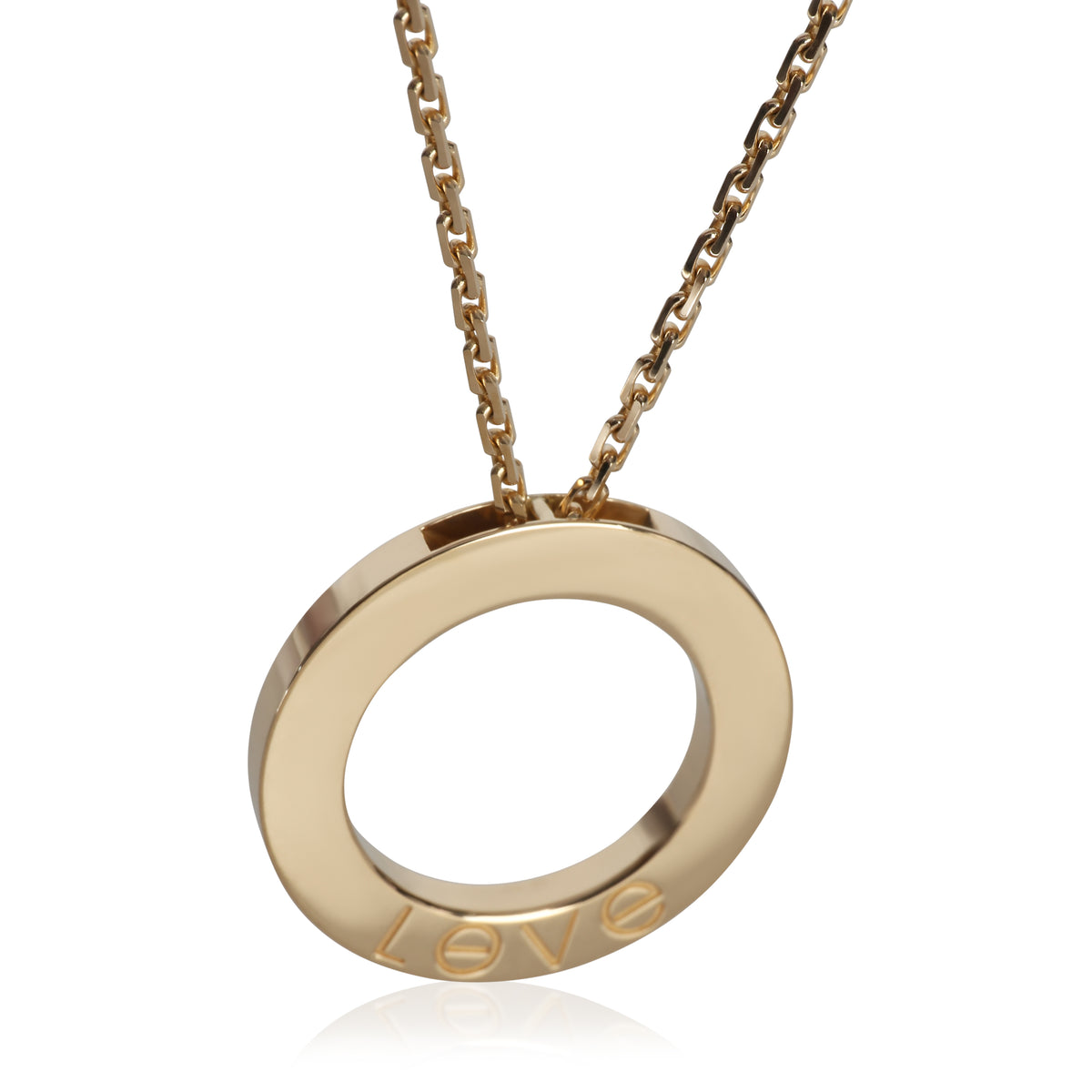 Cartier Yellow Gold  Love Necklace sv