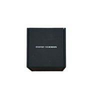 David Yurman White Gold Diamond Beveled Edge Band box