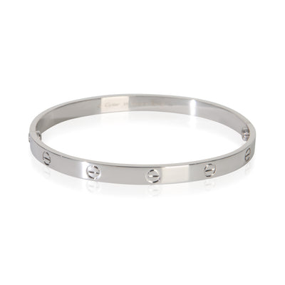 Cartier White Gold  Love Bracelet fv