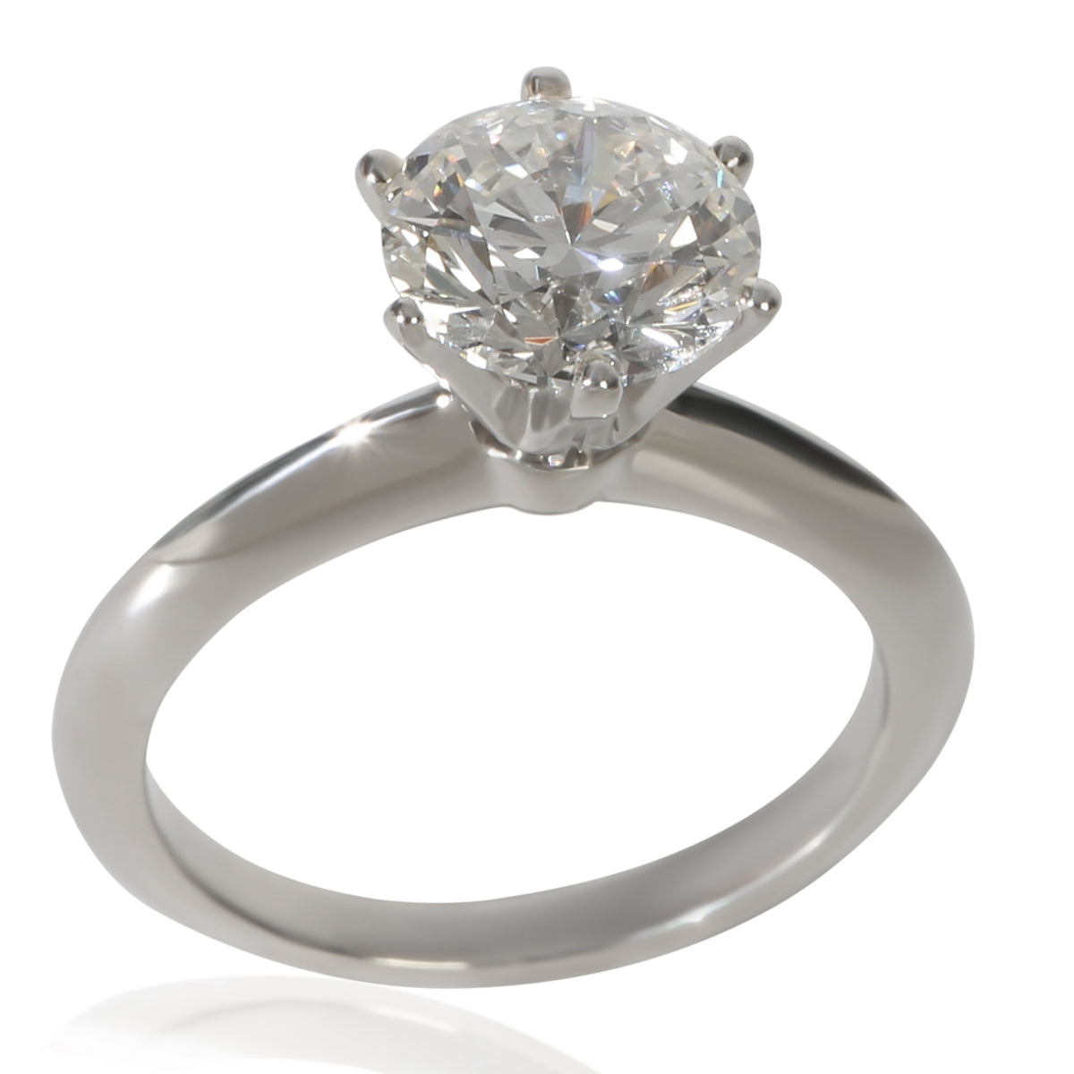 Tiffany & Co. 2.01 ct Round Brilliant Diamond Engagement Ring av