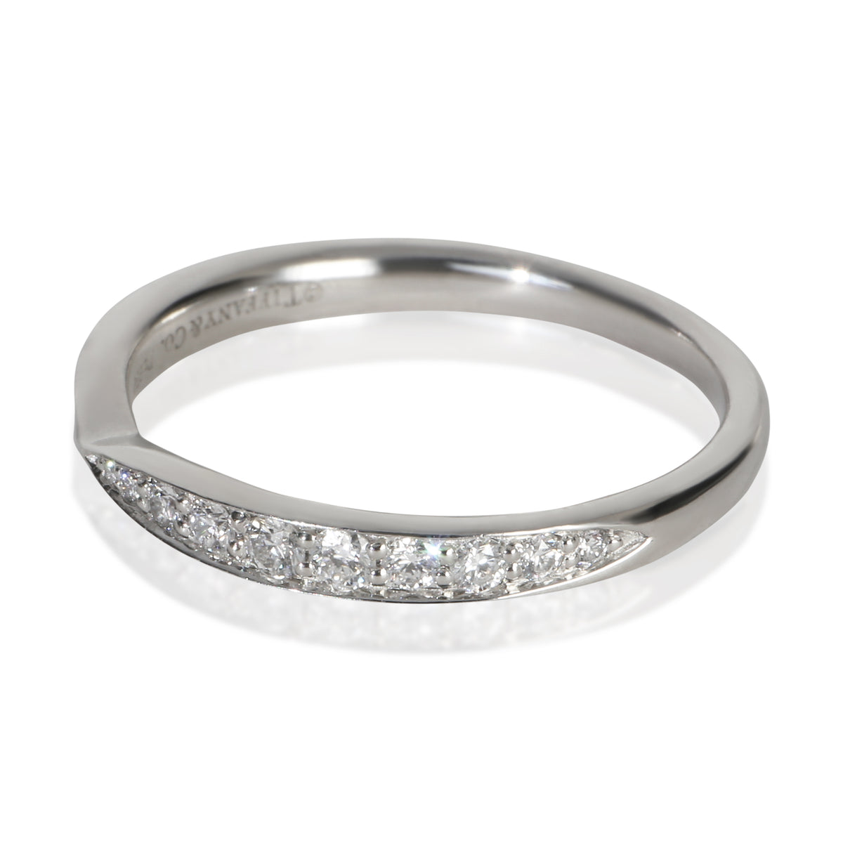 Tiffany & Co. Platinum Diamond Harmony Band sv