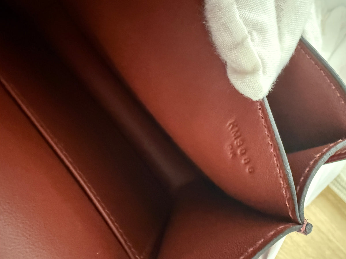 Hermès Rouge H Box Constance 18 PHW Handbag ad4