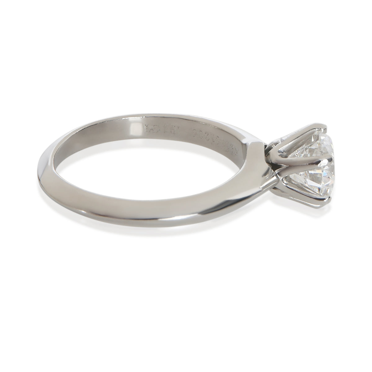 Tiffany & Co. 0.91 ct Round Brilliant Diamond Engagement Ring sv