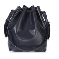 Louis Vuitton Navy Epi NeoNoe MM NM Handbag bv