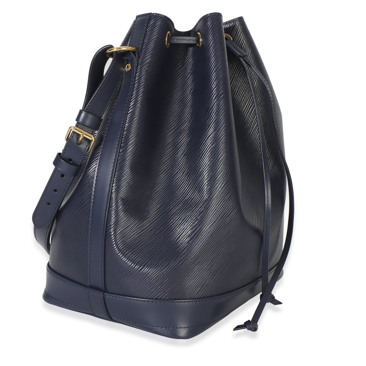 Louis Vuitton Navy Epi NeoNoe MM NM Handbag pv