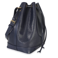 Louis Vuitton Navy Epi NeoNoe MM NM Handbag pv