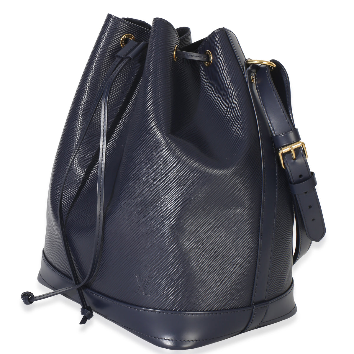 Louis Vuitton Navy Epi NeoNoe MM NM Handbag sv