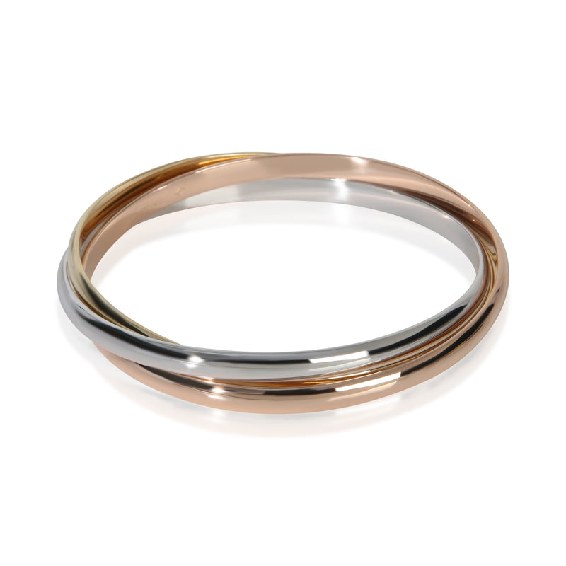 Cartier 3 Tone Gold  Trinity Bracelet fv