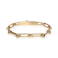 Hermès Yellow Gold Diamond Small Kelly Chaine Bracelet pv
