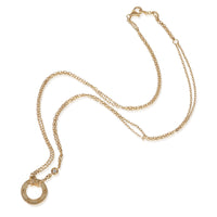 Cartier Yellow Gold Diamond Love Necklace bv