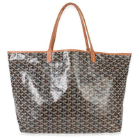 Goyard Black Gold ine Canvas Saint Louis GM Handbag bv