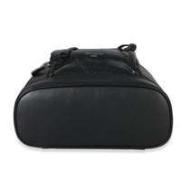 Louis Vuitton Black Lambskin Monogram Canvas Montsouris Vibe PM Handbag bv