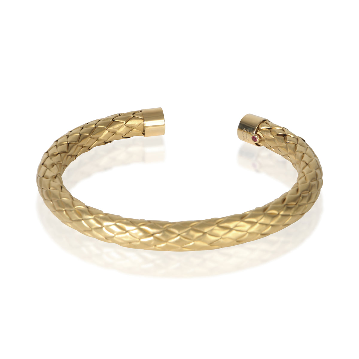 Roberto Coin Yellow Gold  Woven Cuff Bracelet pv