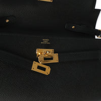 Hermès Black Epsom Kelly To Go Wallet GHW Handbag ad2