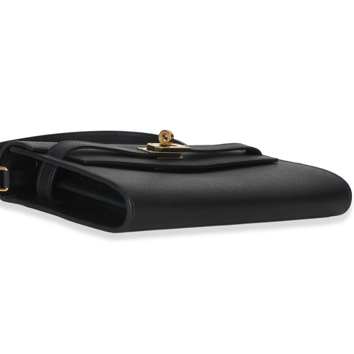 Hermès Black Epsom Kelly To Go Wallet GHW Handbag av