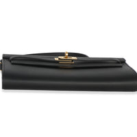 Hermès Black Epsom Kelly To Go Wallet GHW Handbag box