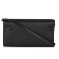 Hermès Black Epsom Kelly To Go Wallet GHW Handbag stamp