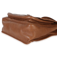 Saint Laurent Caramel Crinkled Calfskin Matelasse Medium Niki Chain Satchel Handbag box