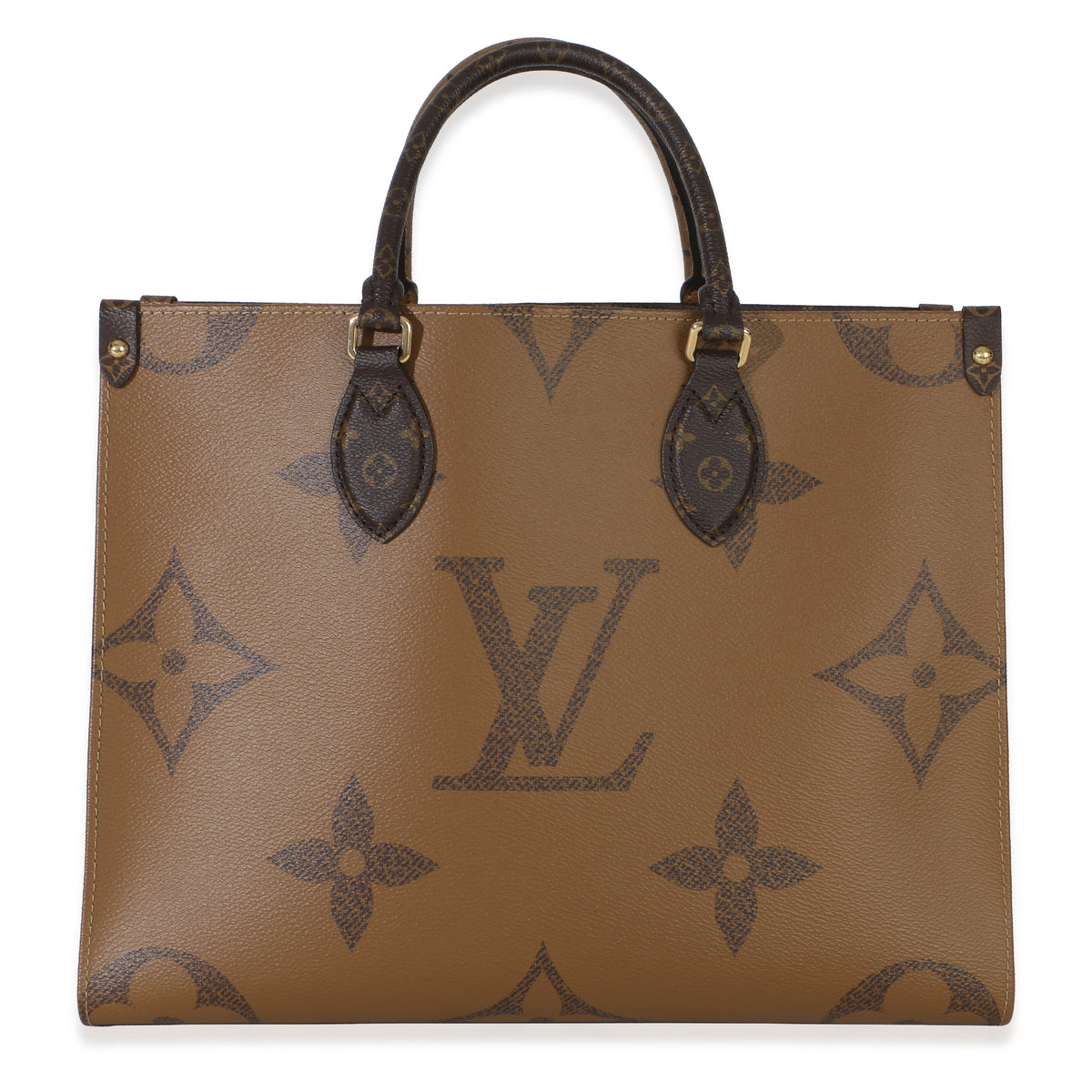 Louis Vuitton Reverse Monogram Canvas Onthego MM Handbag bv
