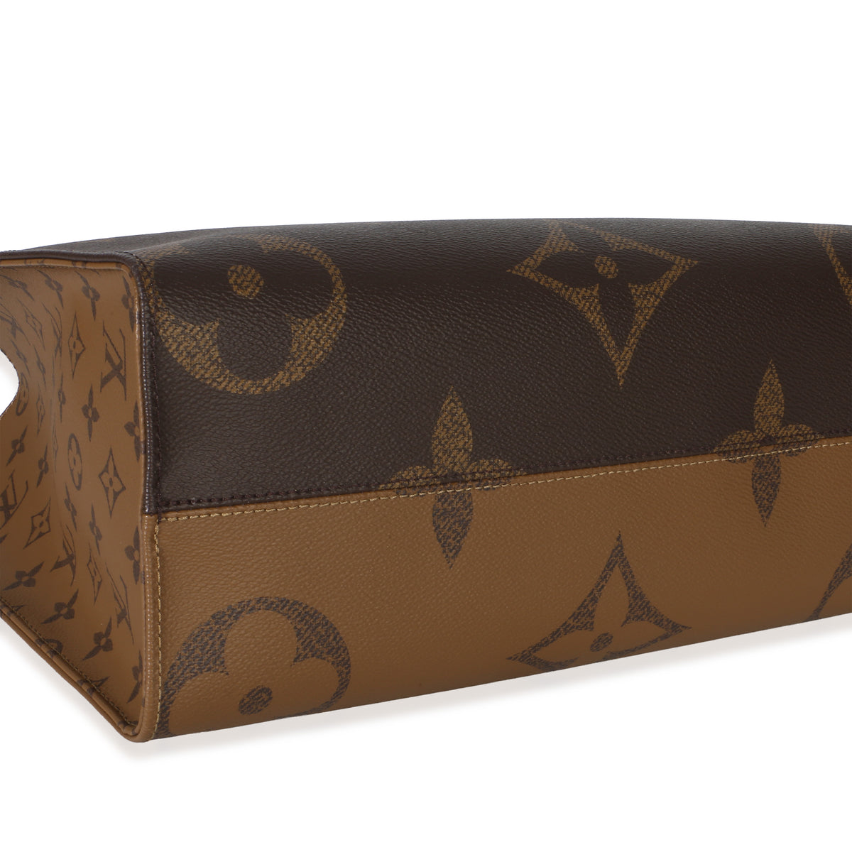 Louis Vuitton Reverse Monogram Canvas Onthego MM Handbag clasp