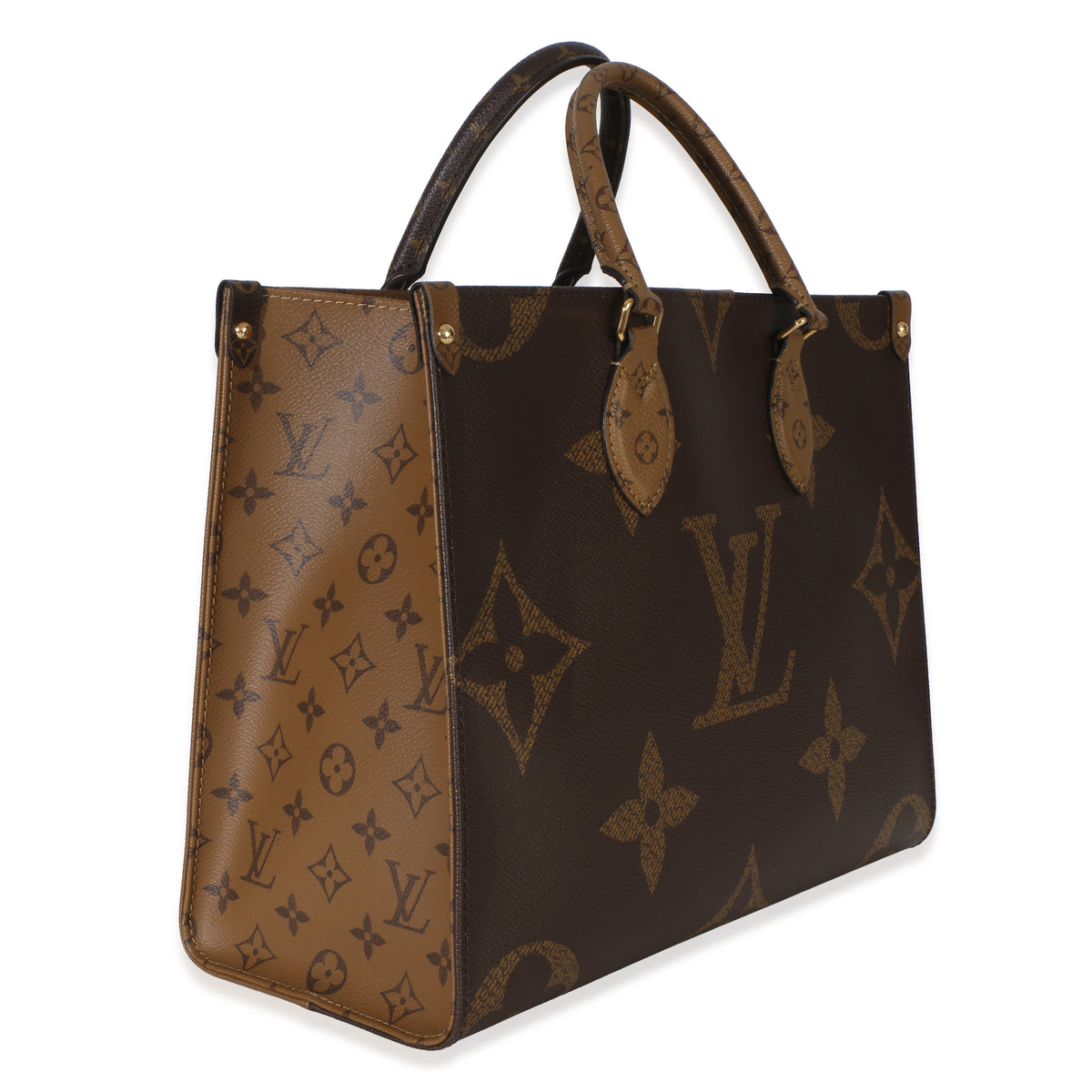 Louis Vuitton Reverse Monogram Canvas Onthego MM Handbag pv