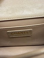 Chanel Beige Quilted Calfskin Small Perfect Fit Flap Bag Handbag ad3