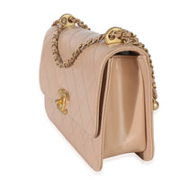 Chanel Beige Quilted Calfskin Small Perfect Fit Flap Bag Handbag sv