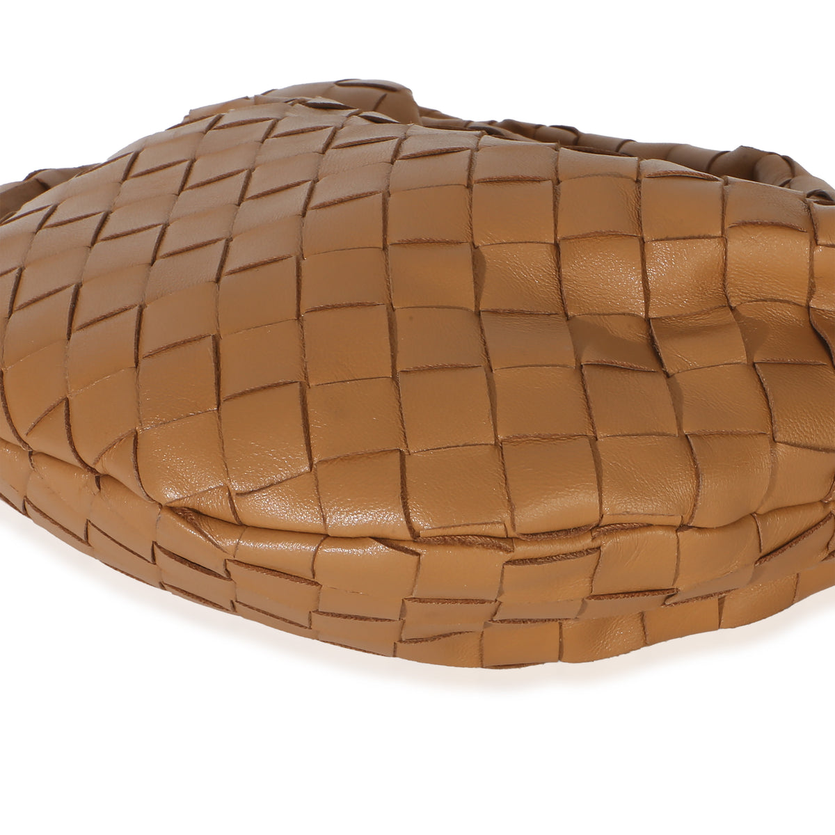 Bottega Veneta Caramel Nappa Intrecciato Mini Jodie Handbag box