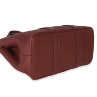Hermès Rouge H Negonda Garden Party 30 PHW Handbag clasp