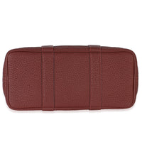 Hermès Rouge H Negonda Garden Party 30 PHW Handbag stamp