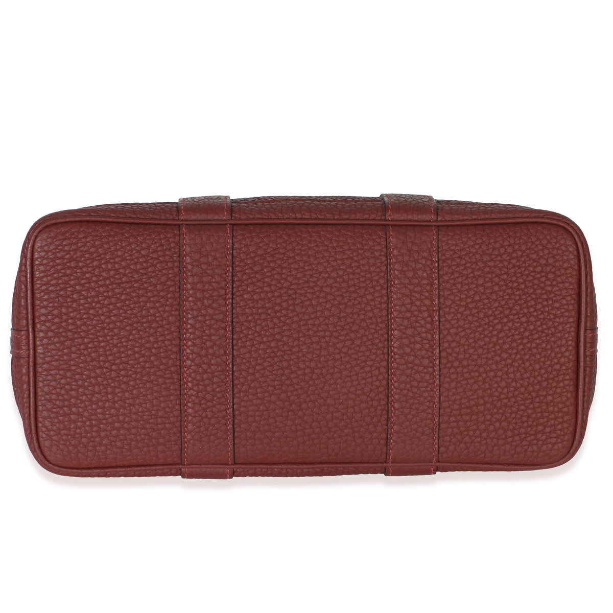 Hermès Rouge H Negonda Garden Party 30 PHW Handbag stamp