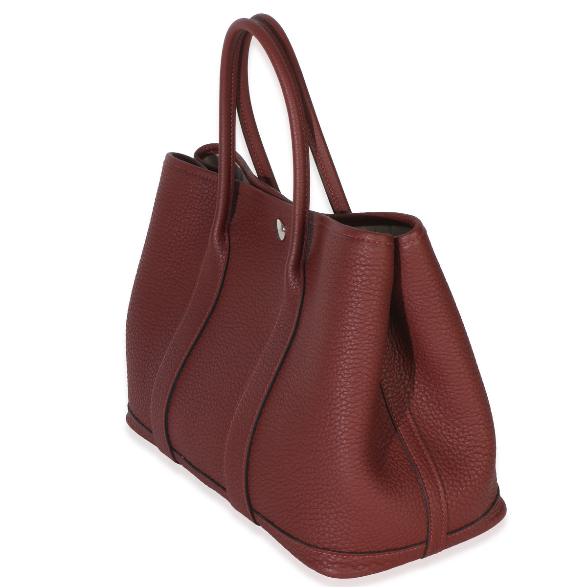 Hermès Rouge H Negonda Garden Party 30 PHW Handbag sv