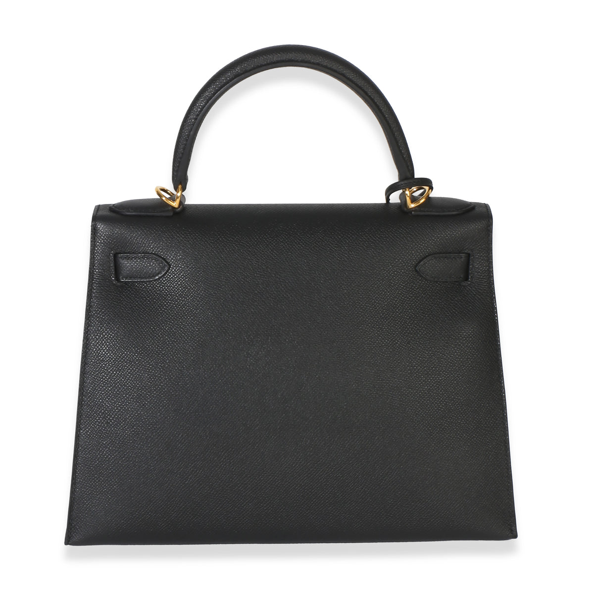 Hermès Black Epsom Sellier Kelly 28 PHW Handbag bv