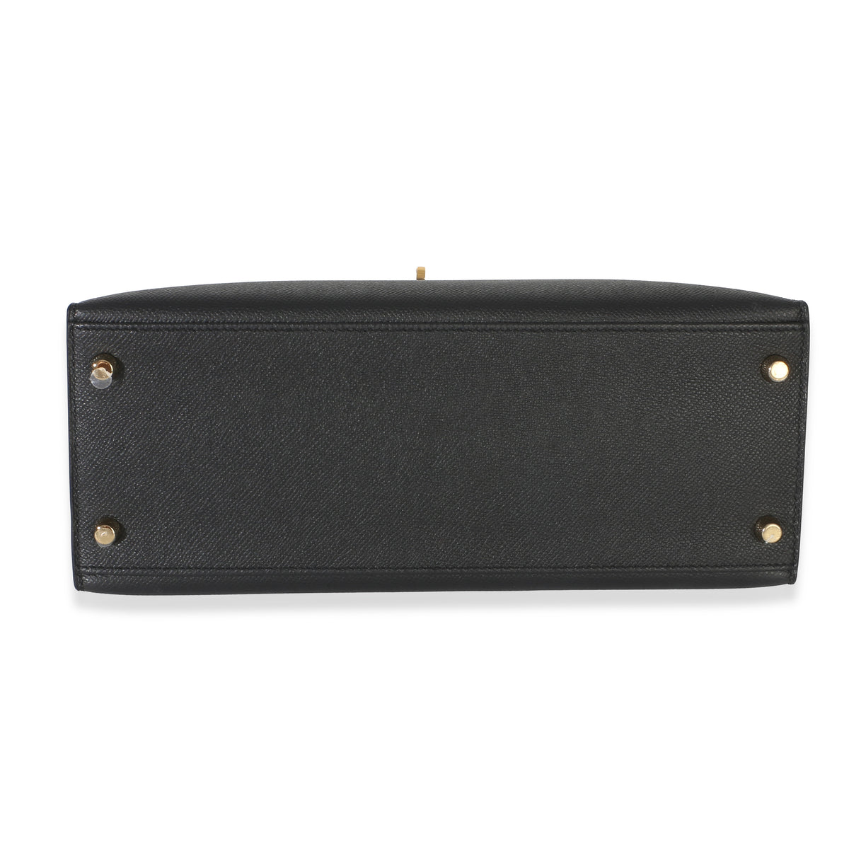 Hermès Black Epsom Sellier Kelly 28 GHW Handbag stamp