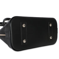 Louis Vuitton Black Epi Alma BB Handbag clasp