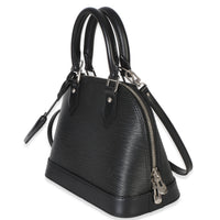 Louis Vuitton Black Epi Alma BB Handbag sv