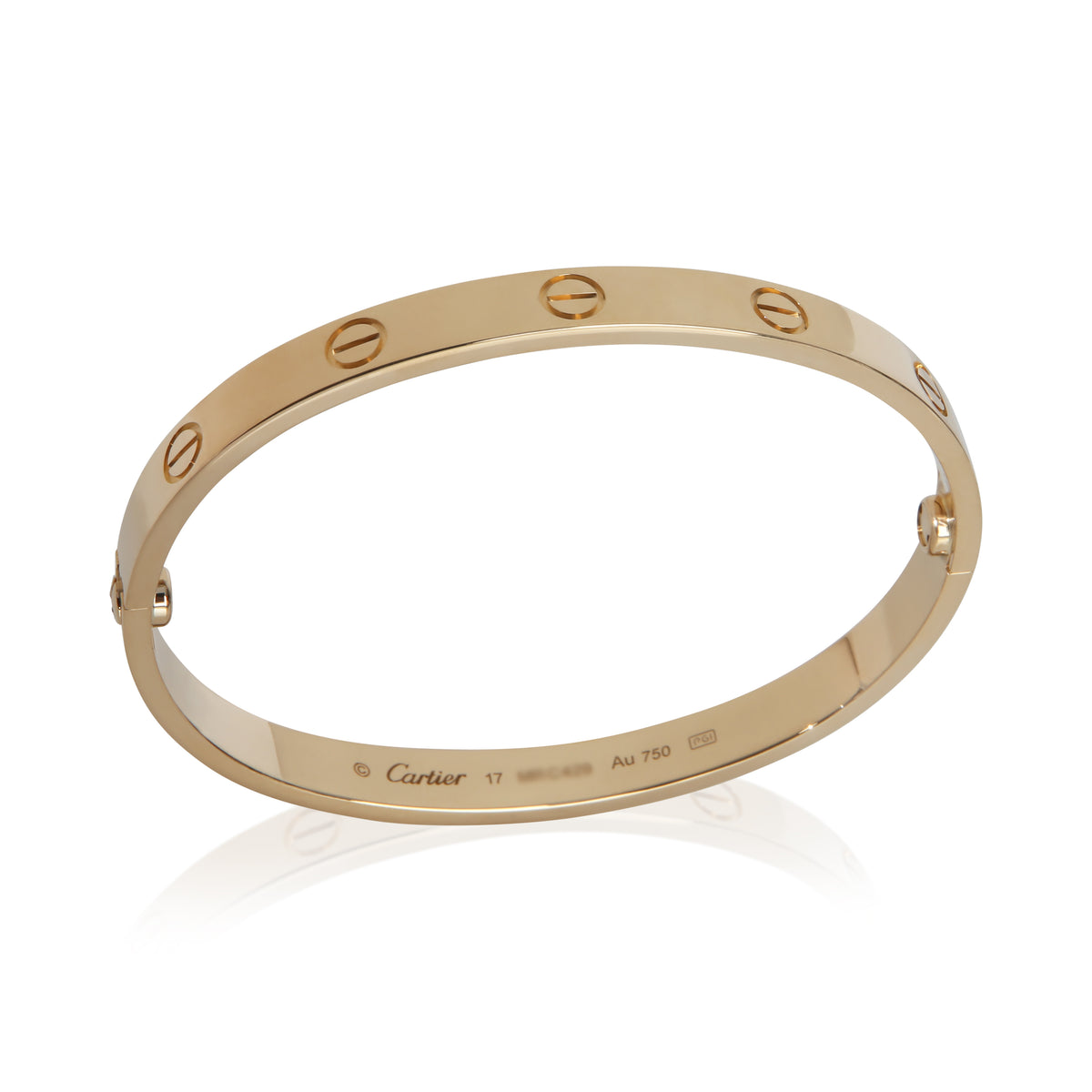 Cartier Yellow Gold  Love Bracelet bv