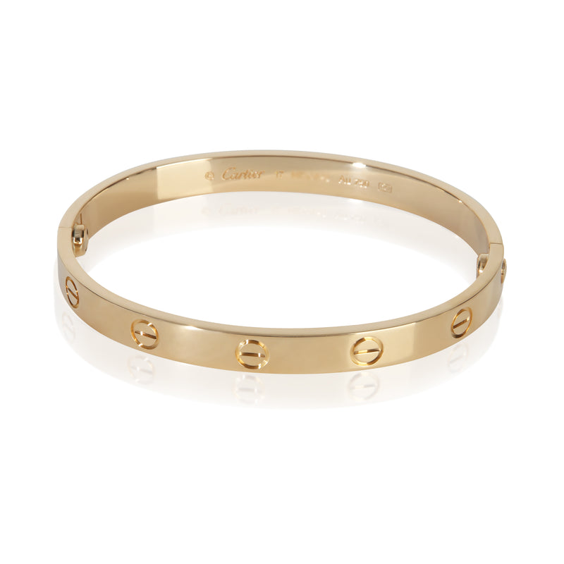 Cartier Yellow Gold  Love Bracelet fv