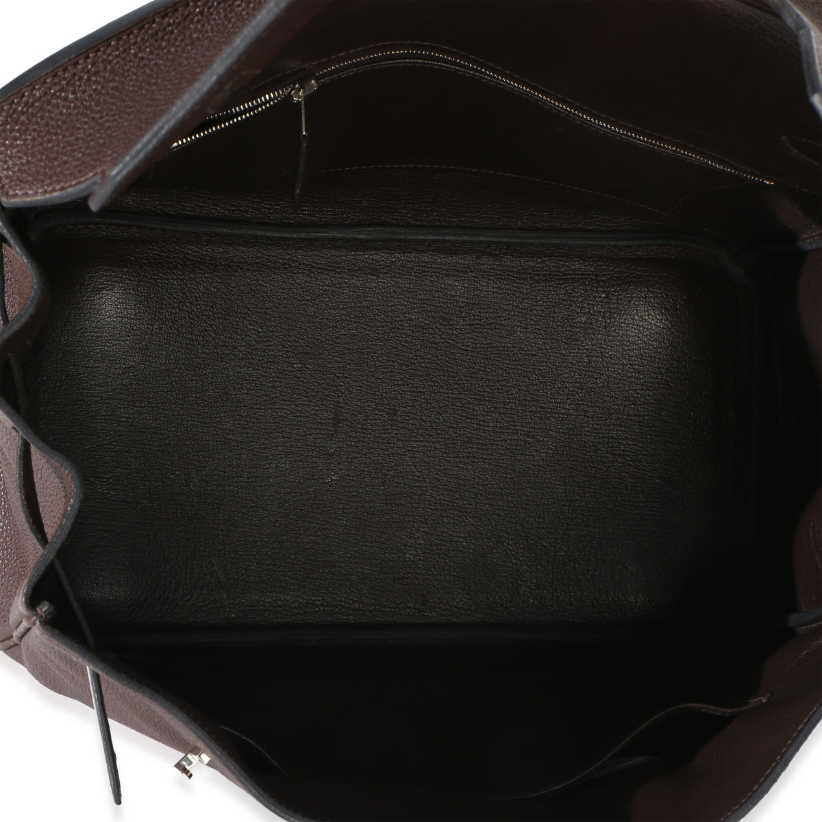 Hermès Chocolat Togo Birkin 35 PHW Handbag av