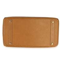 Hermès Natural Sable Ardennes Birkin 40 Brushed PHW Handbag box