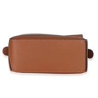 Loewe Tan Classic Calfskin Mini Puzzle Bag Handbag stamp