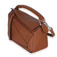 Loewe Tan Classic Calfskin Mini Puzzle Bag Handbag sv
