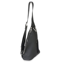 Louis Vuitton Black LV Touch Calfskin Delta Slingbag Handbag pv
