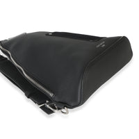 Louis Vuitton Black LV Touch Calfskin Delta Slingbag Handbag clasp