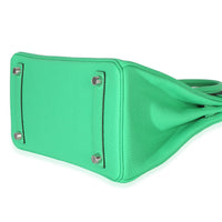 Hermès Vert Comics Togo Birkin 25 PHW Handbag box