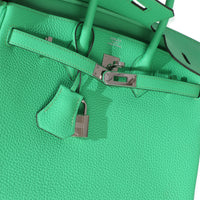 Hermès Vert Comics Togo Birkin 25 PHW Handbag ad1