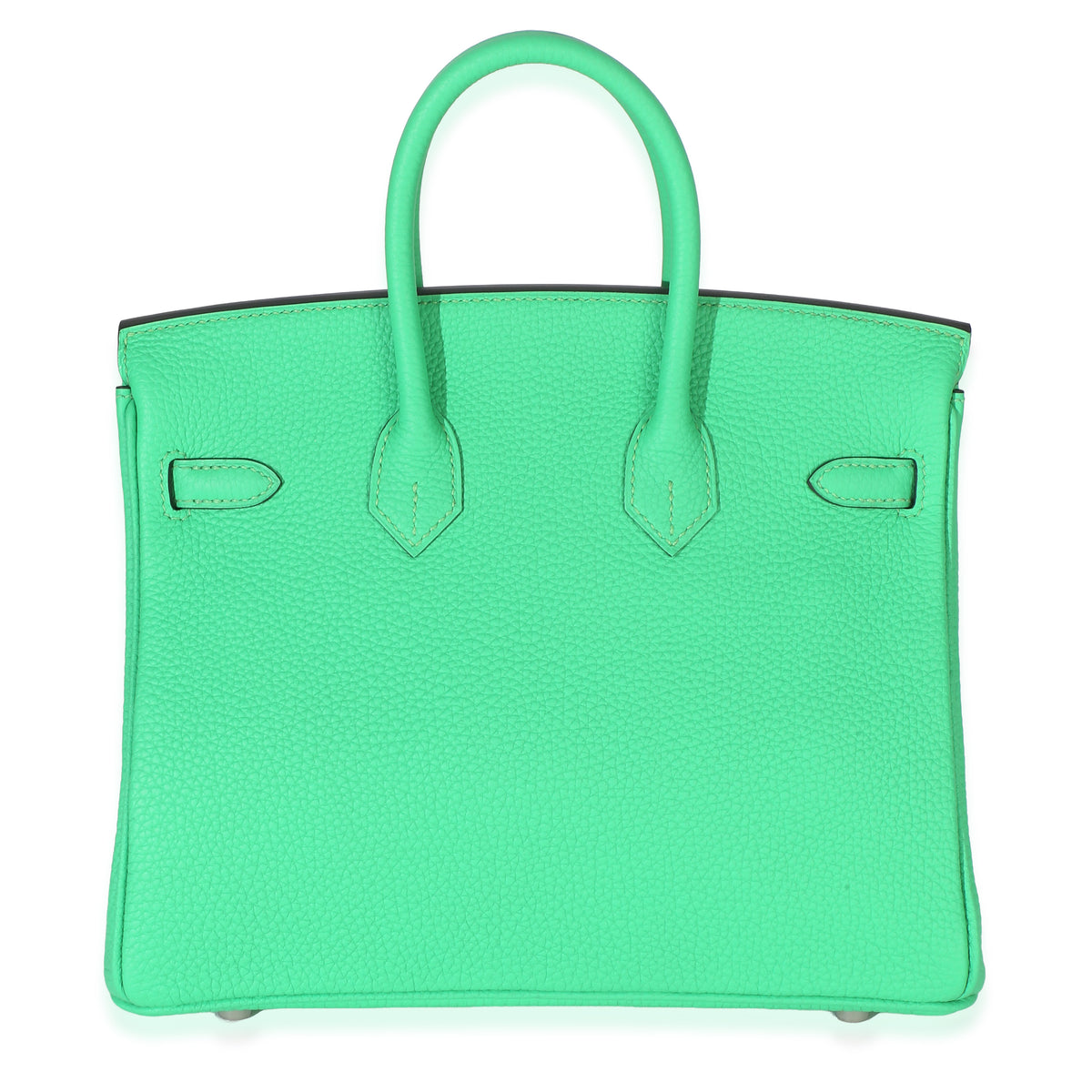 Hermès Vert Comics Togo Birkin 25 PHW Handbag bv