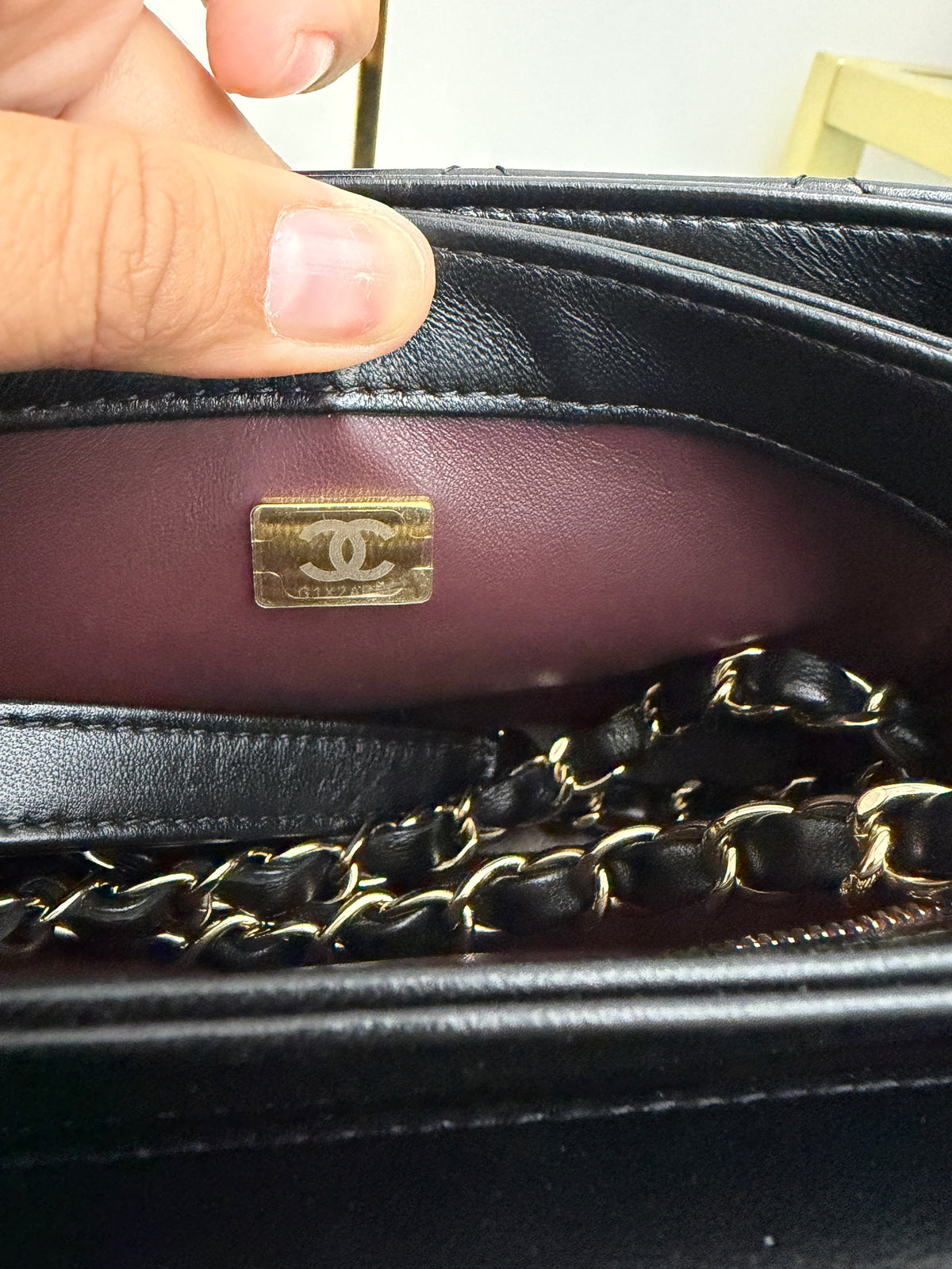 Chanel Black Quilted Lambskin Mini Trendy CC Top Handle Handbag ad3